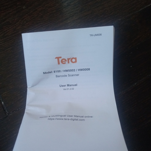 Tera Pro Series Wireless 1D 2D QR Barcode Scanner - Picture 14 of 14